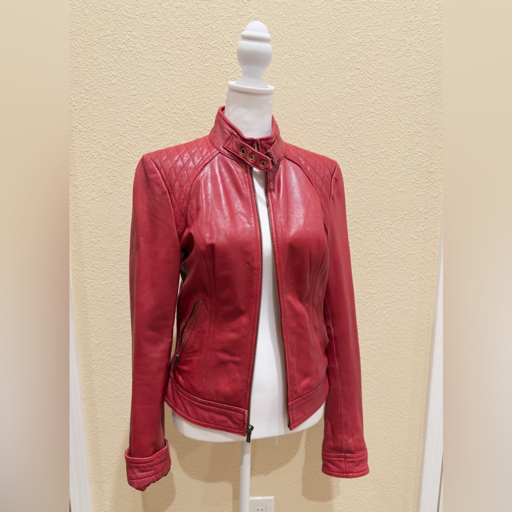 Wilson’s Leather Moto Jacket